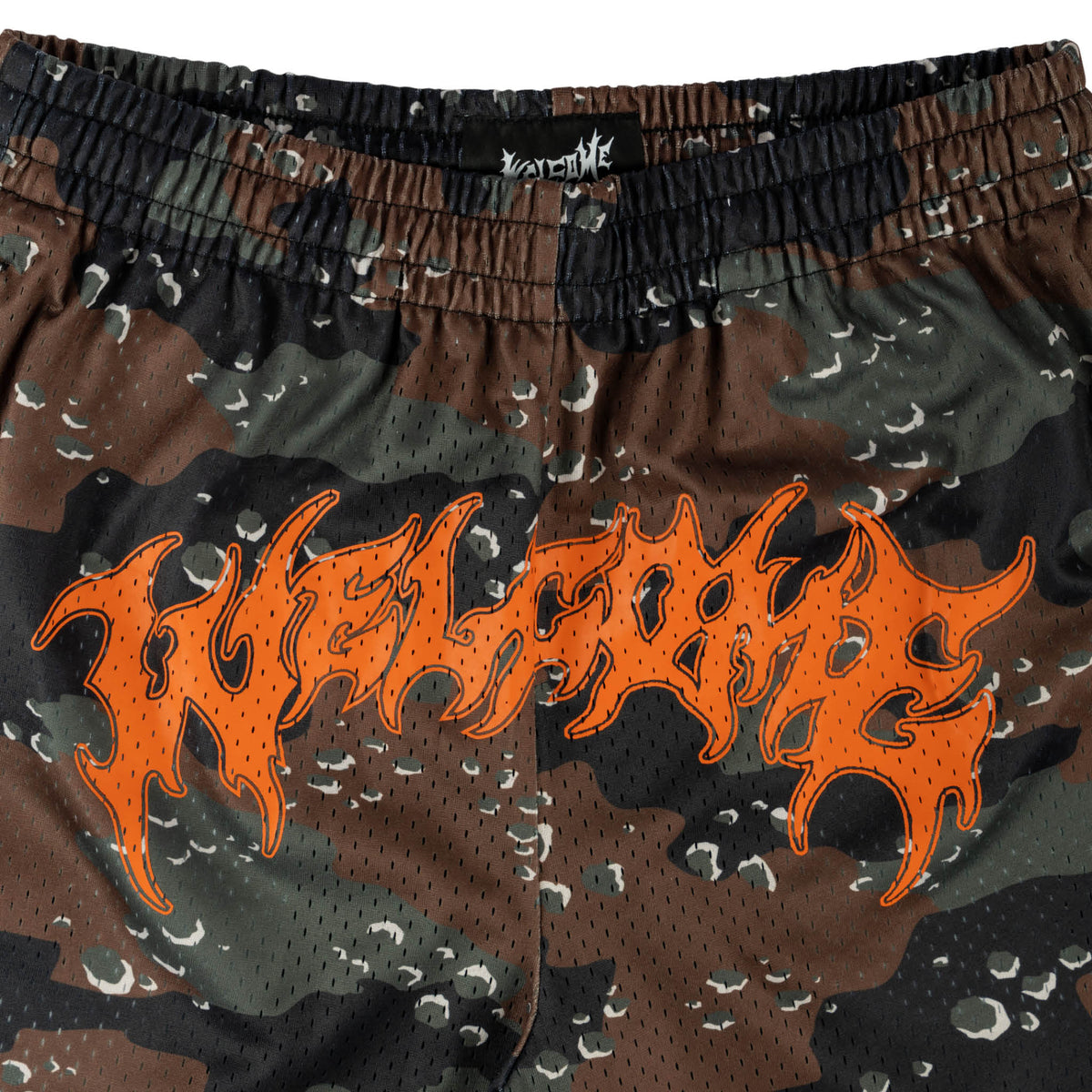 Barb Mesh Shorts- Timber