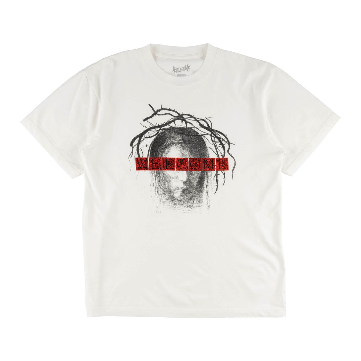 Redacted Boxy Garment-Dyed Tee