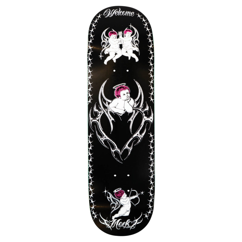 Evan Mocks Cherubs on Popsicle - Black/White - 8.38"