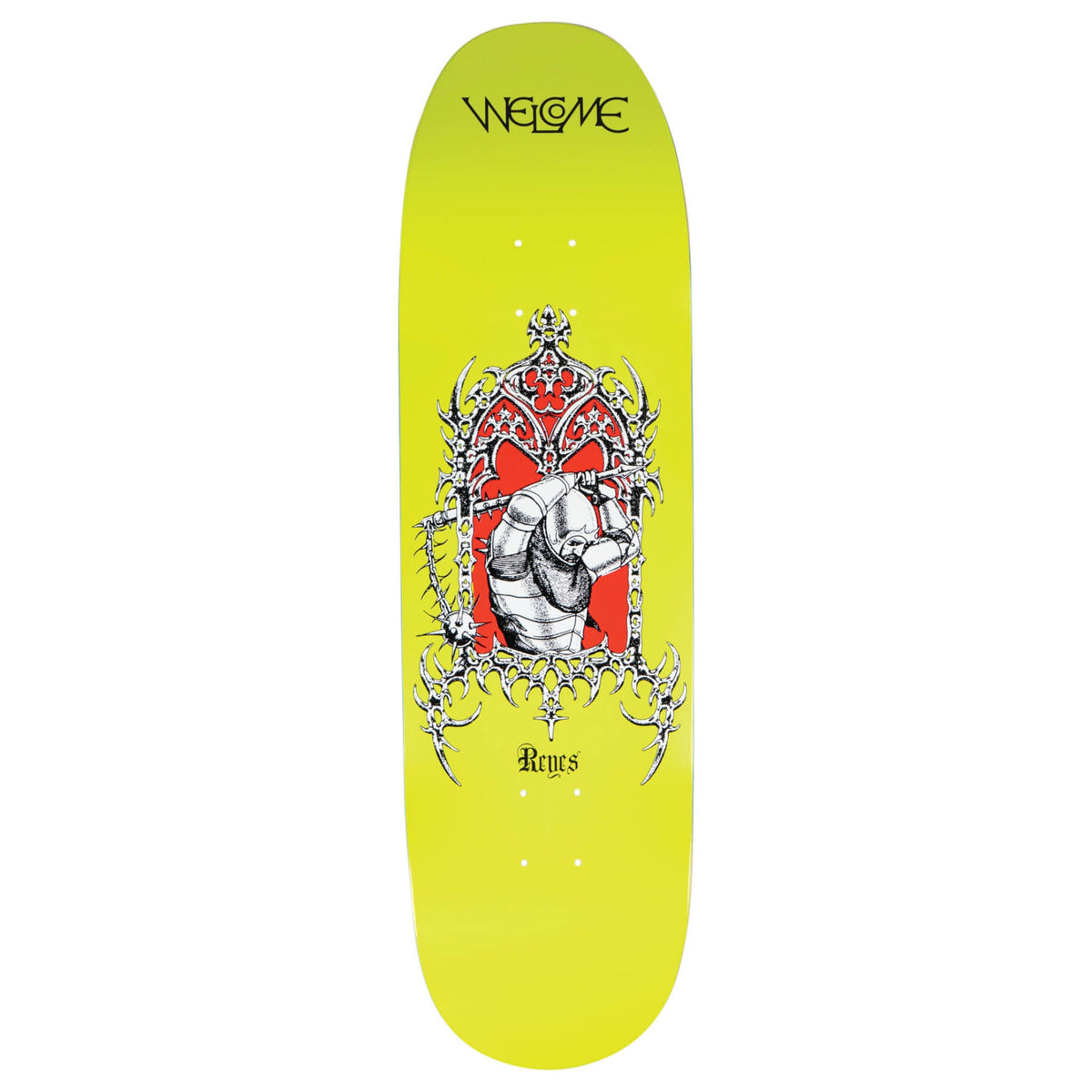 Ryan Reyes Flail on Baculus 2.0 - Highlighter Lime/Red - 9.0"