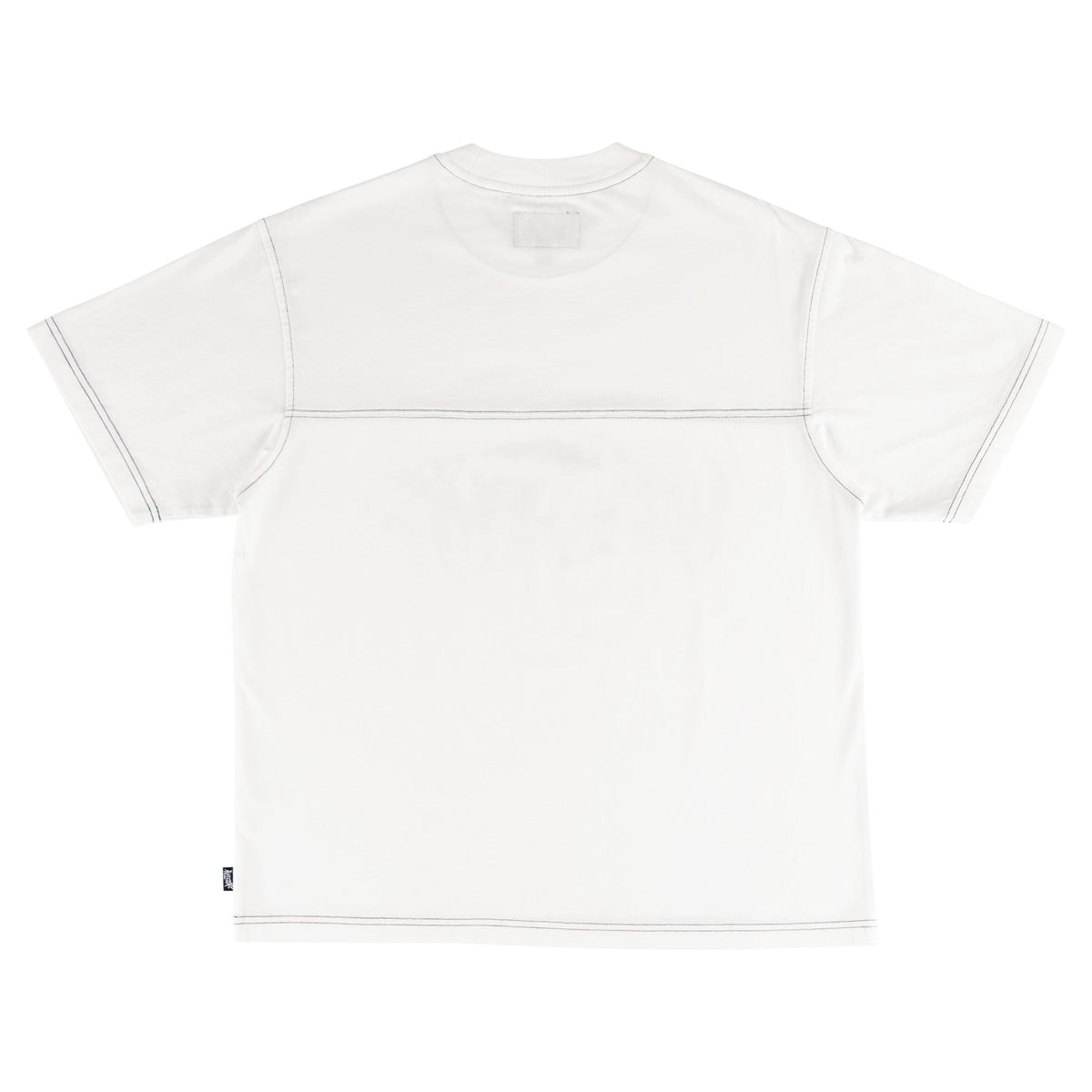 Spire Boxy Contrast Stitch Football Tee
