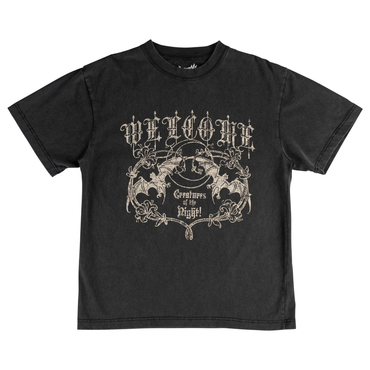 Night Creature Boxy Garment-Dyed Tee