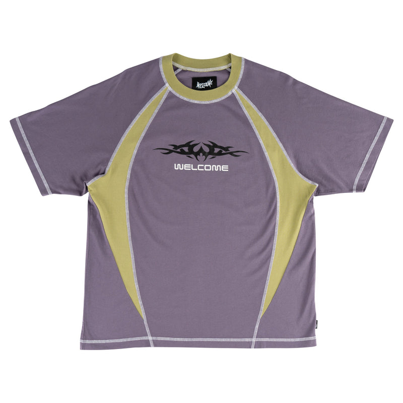 Rash Boxy Paneled Tee