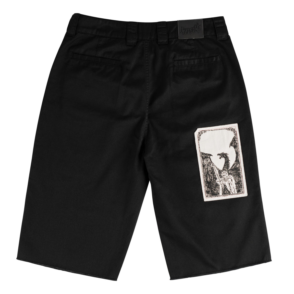 Shinners Cut-Off Twill Short W/Patches