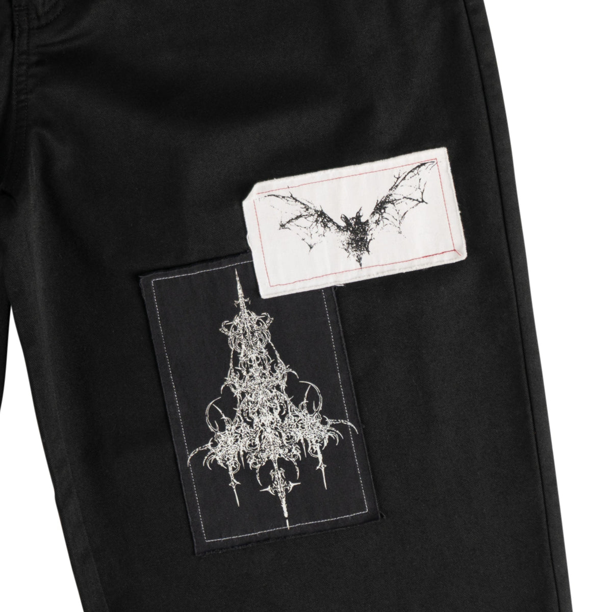 Shinners Cut-Off Twill Short W/Patches
