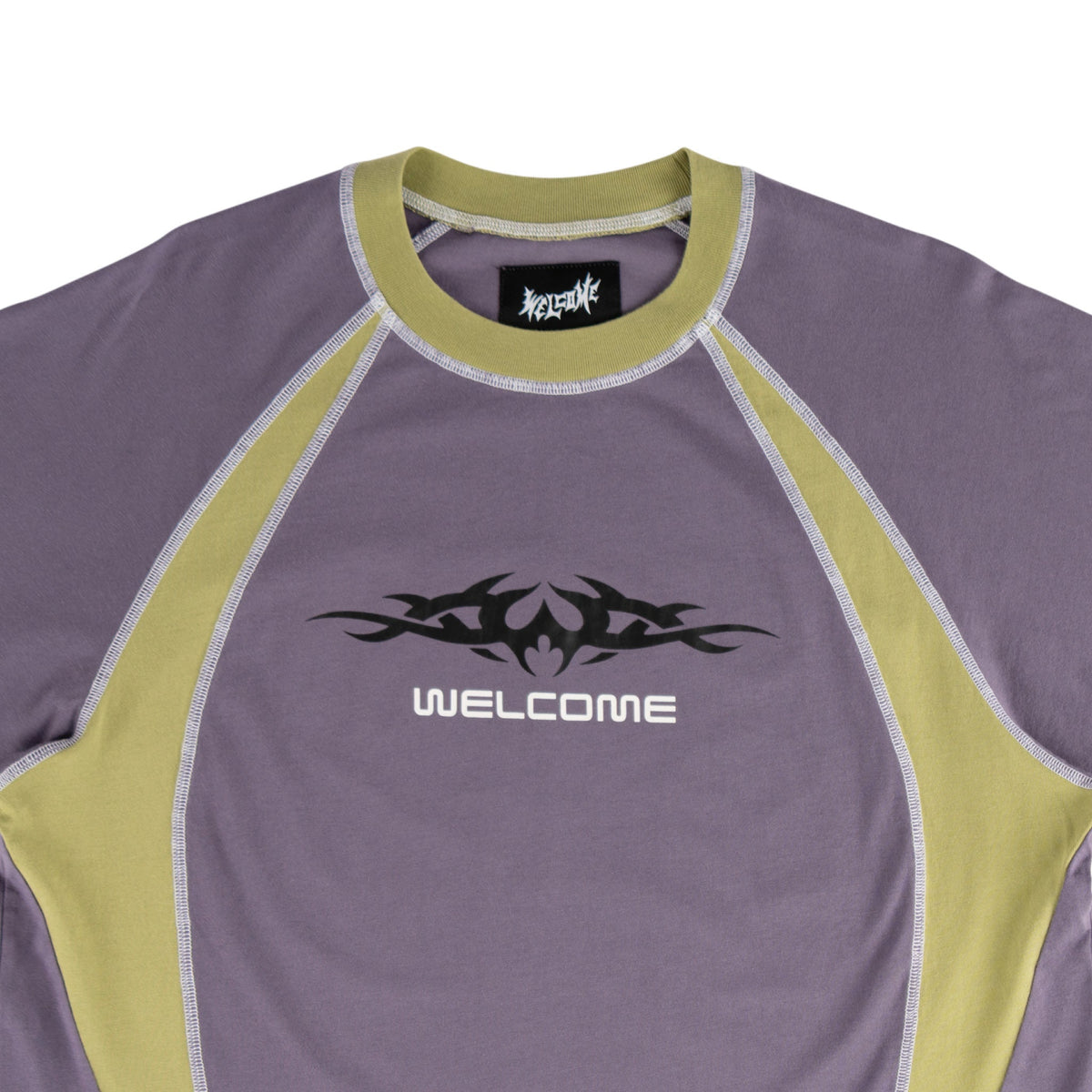 Rash Boxy Paneled Tee