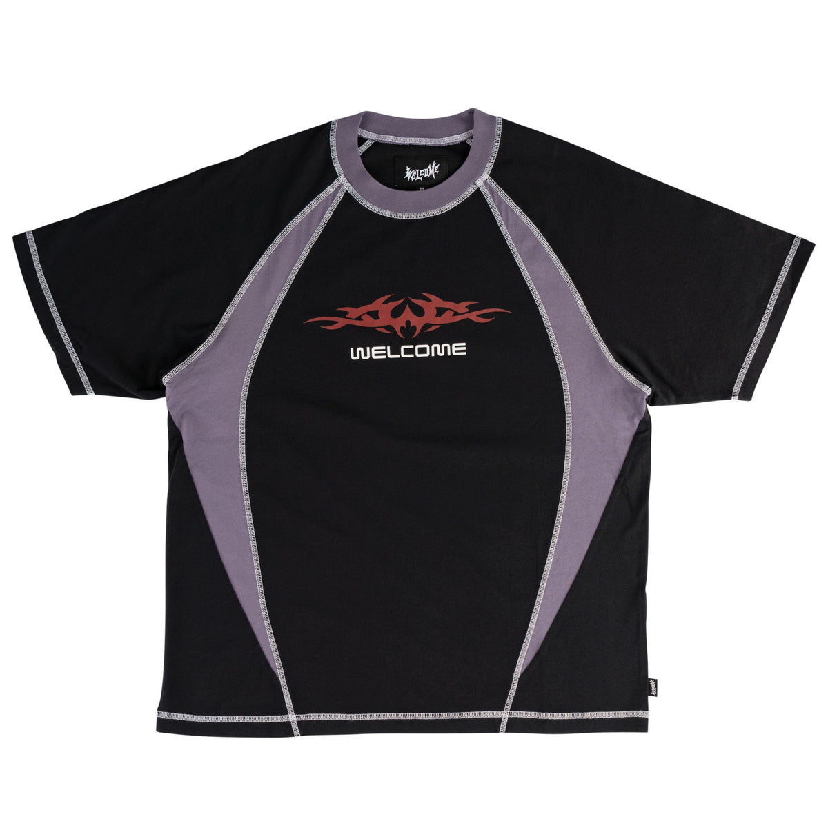 Rash Boxy Paneled Tee