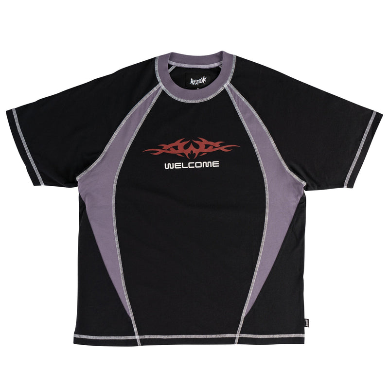 Rash Boxy Paneled Tee