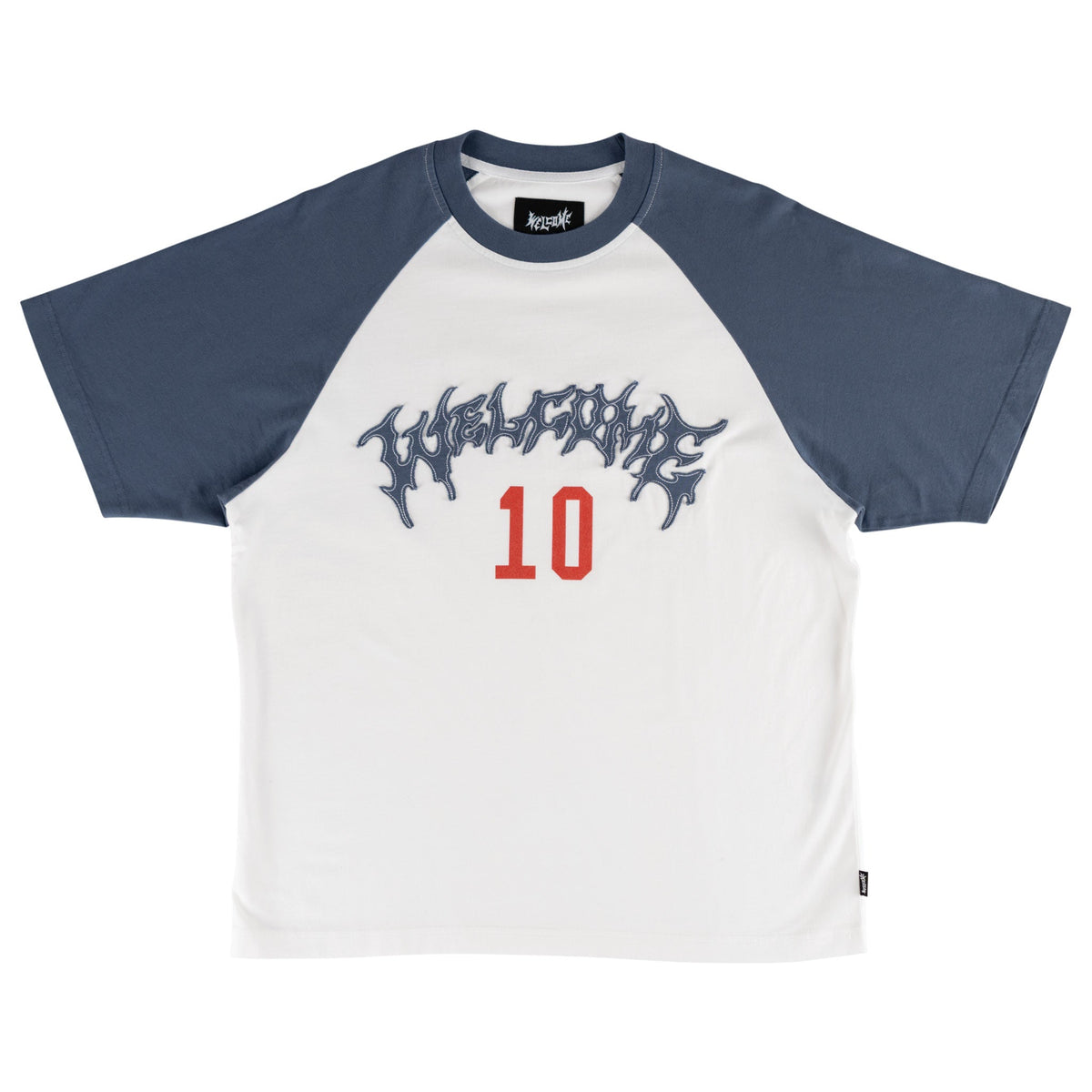 Dugout Boxy Raglan w/Fabric Patch
