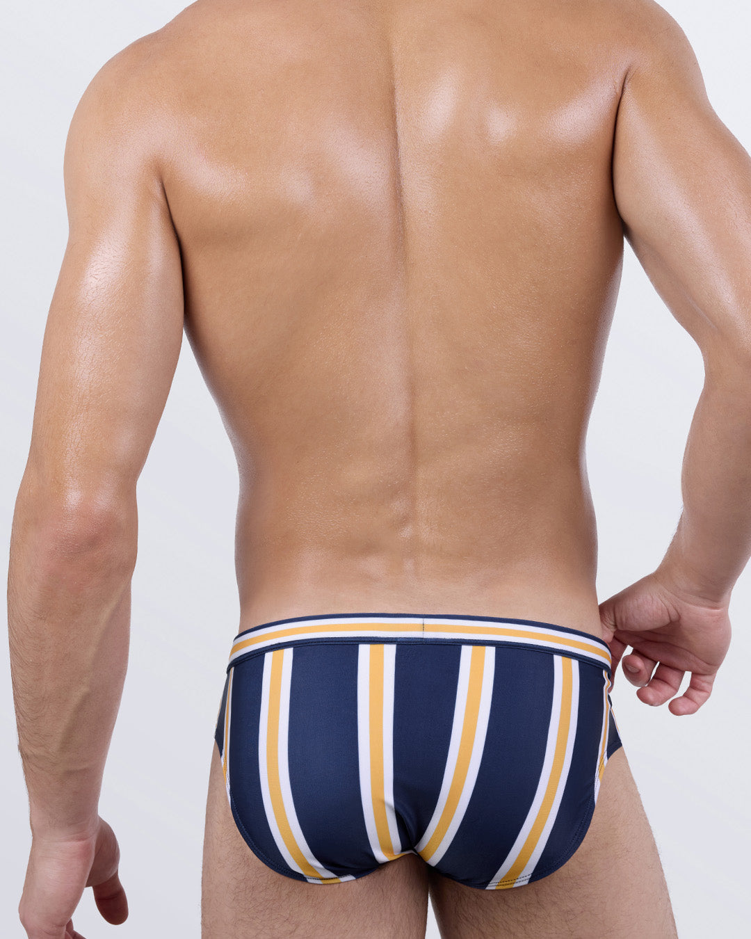 SUN CHASING STRIPES - Swim Brief | DC2