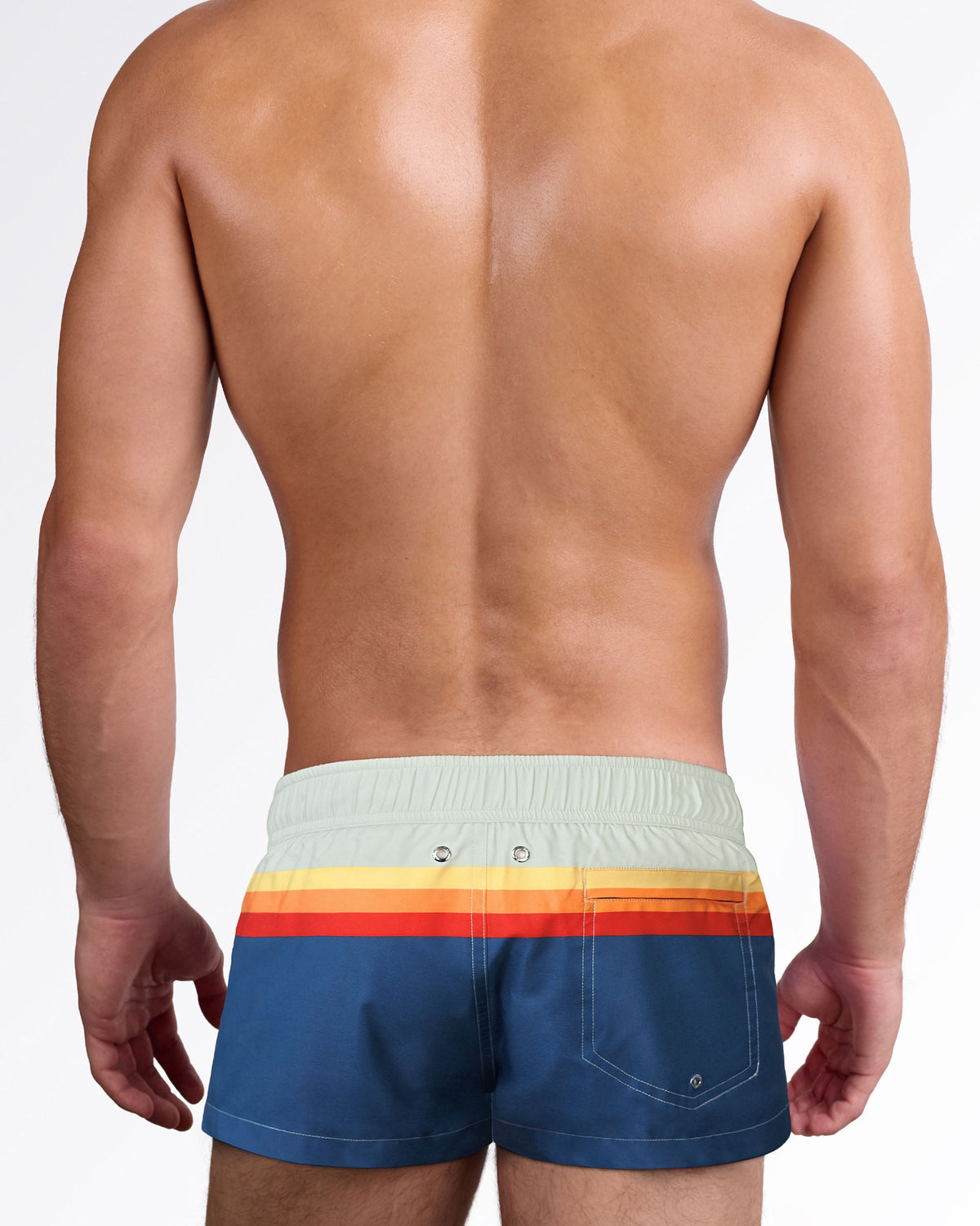 SUNSET STRIPES - Mini Shorts | DC2