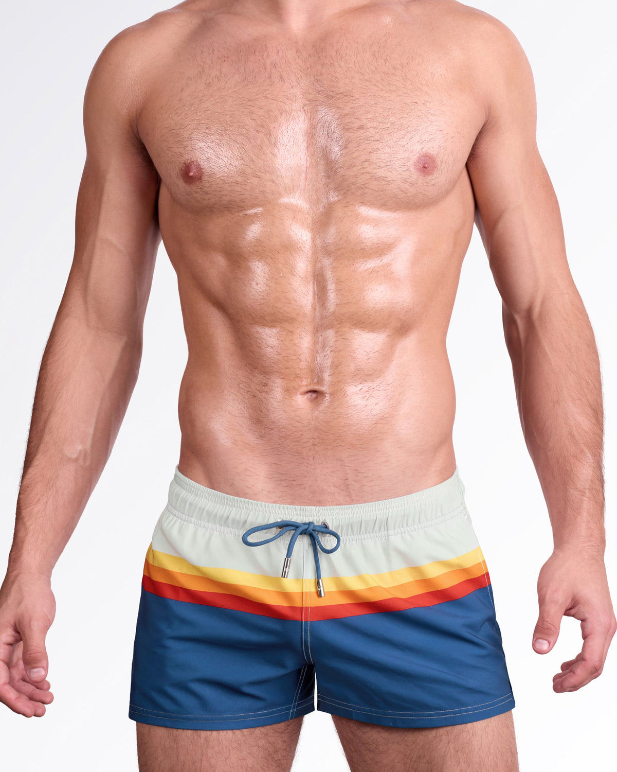 SUNSET STRIPES - Poolside Shorts | DC2