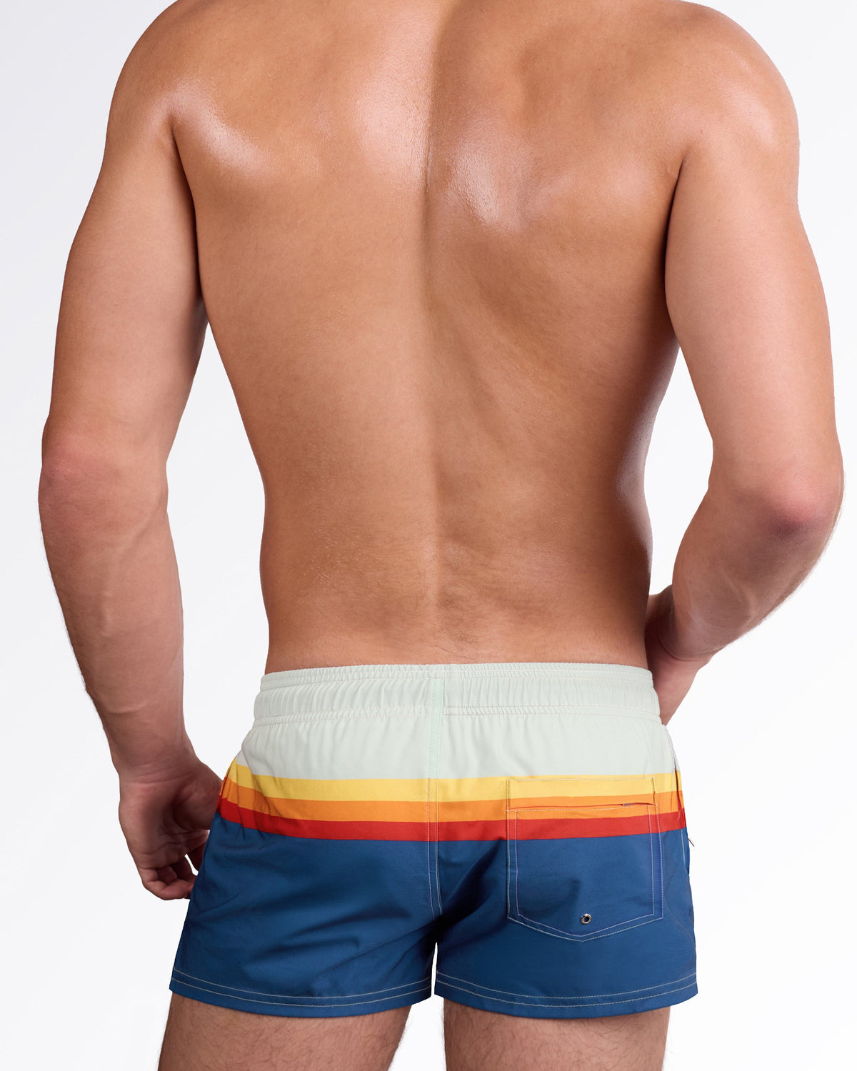 SUNSET STRIPES - Poolside Shorts | DC2