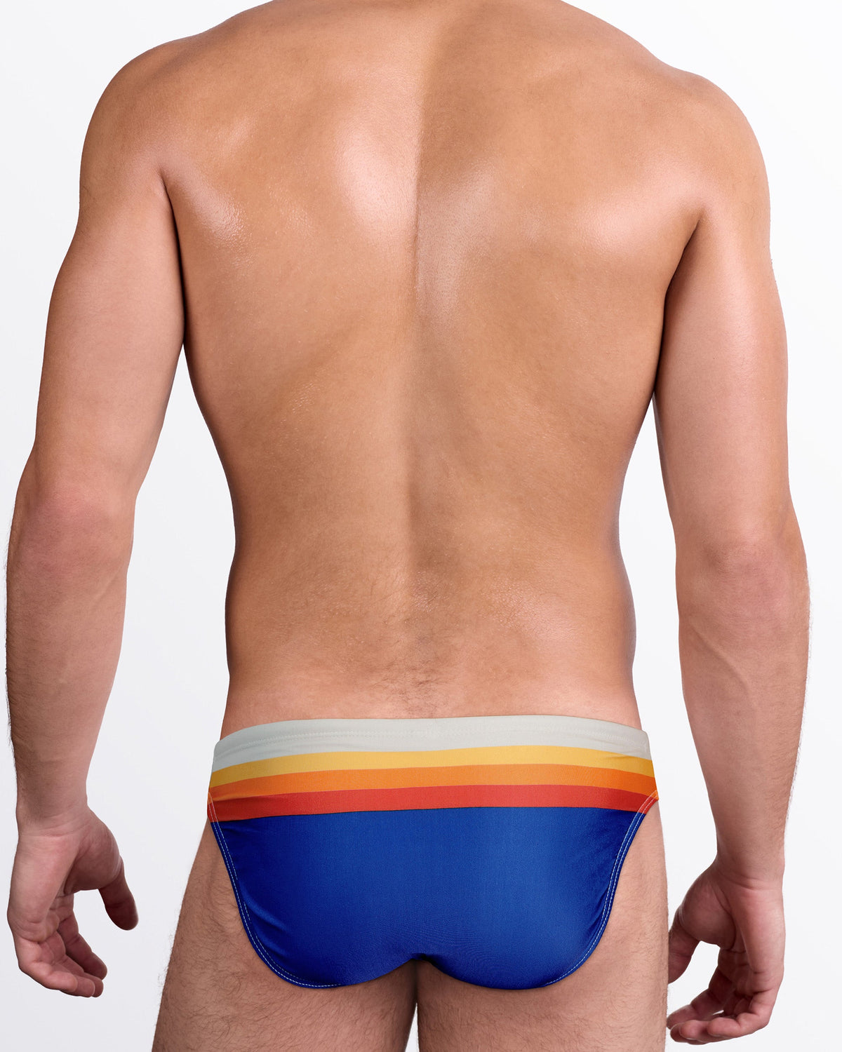SUNSET STRIPES - Swim Mini Brief | DC2