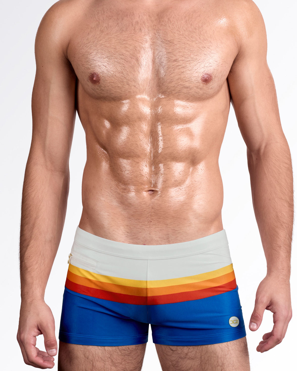 SUNSET STRIPES - Swim Trunks | DC2