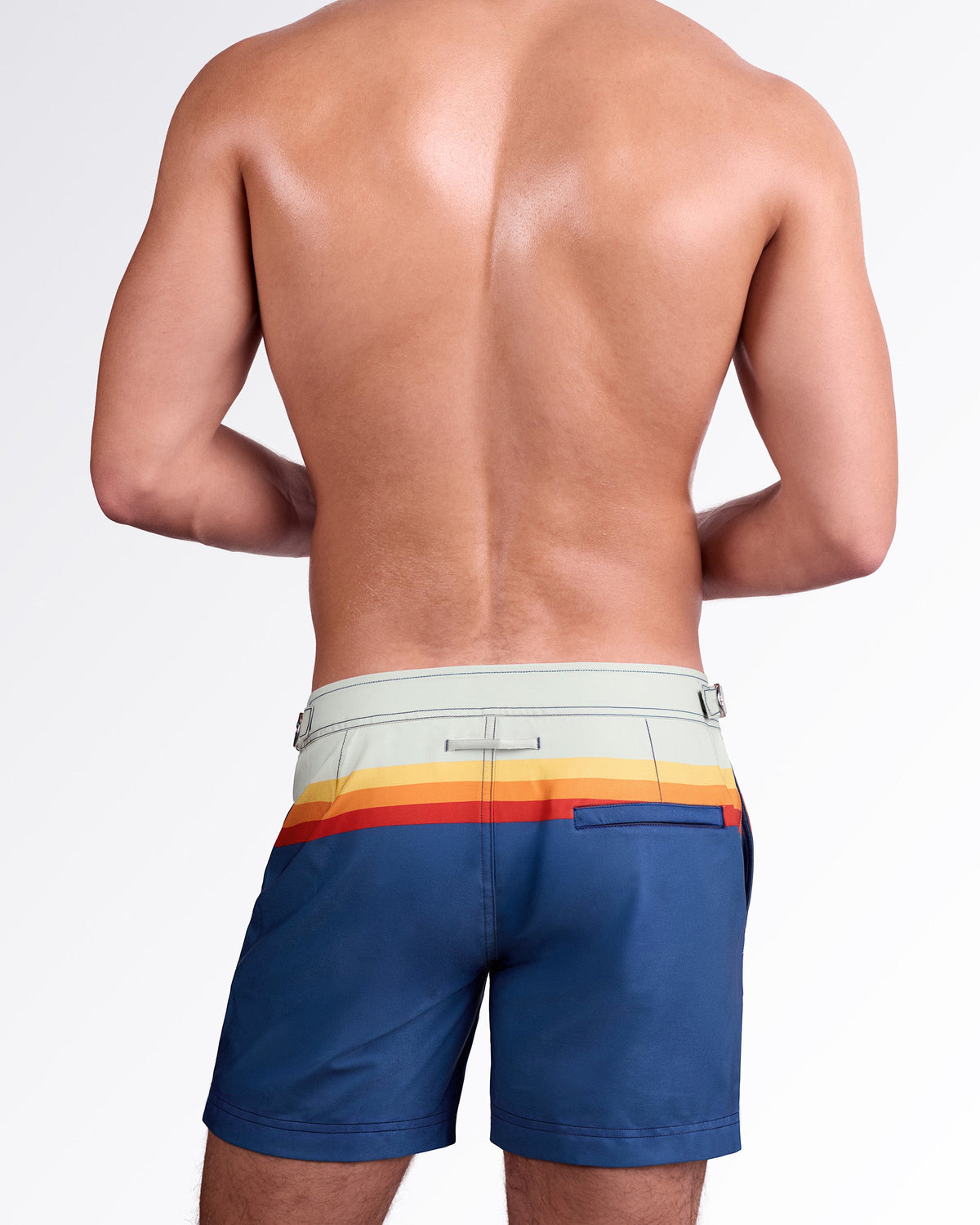 SUNSET STRIPES - Tailored Shorts | DC2