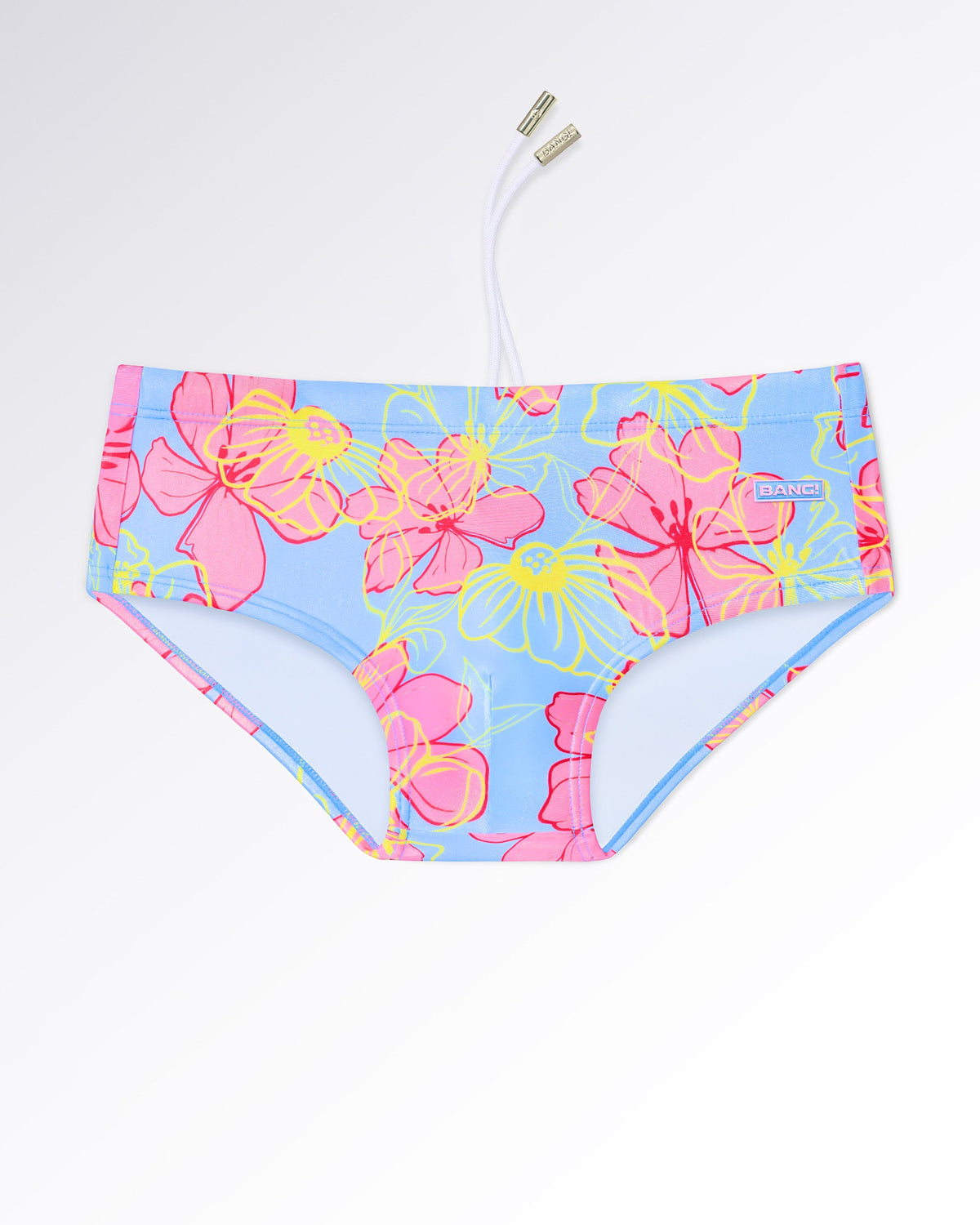 SURF FLOWERS (PINK/BLUE) - Swim Sunga
