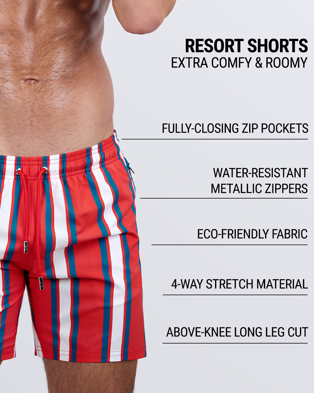 SWIFT STRIPES - Resort Shorts | DC2