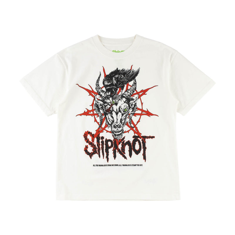SLIPKNOT X WELCOME - Spit It Out Boxy Garment-Dyed Tee
