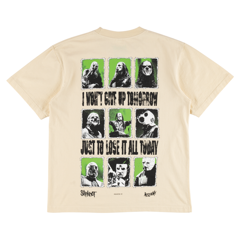 SLIPKNOT X WELCOME - Tomorrow Boxy Garment-Dyed Tee