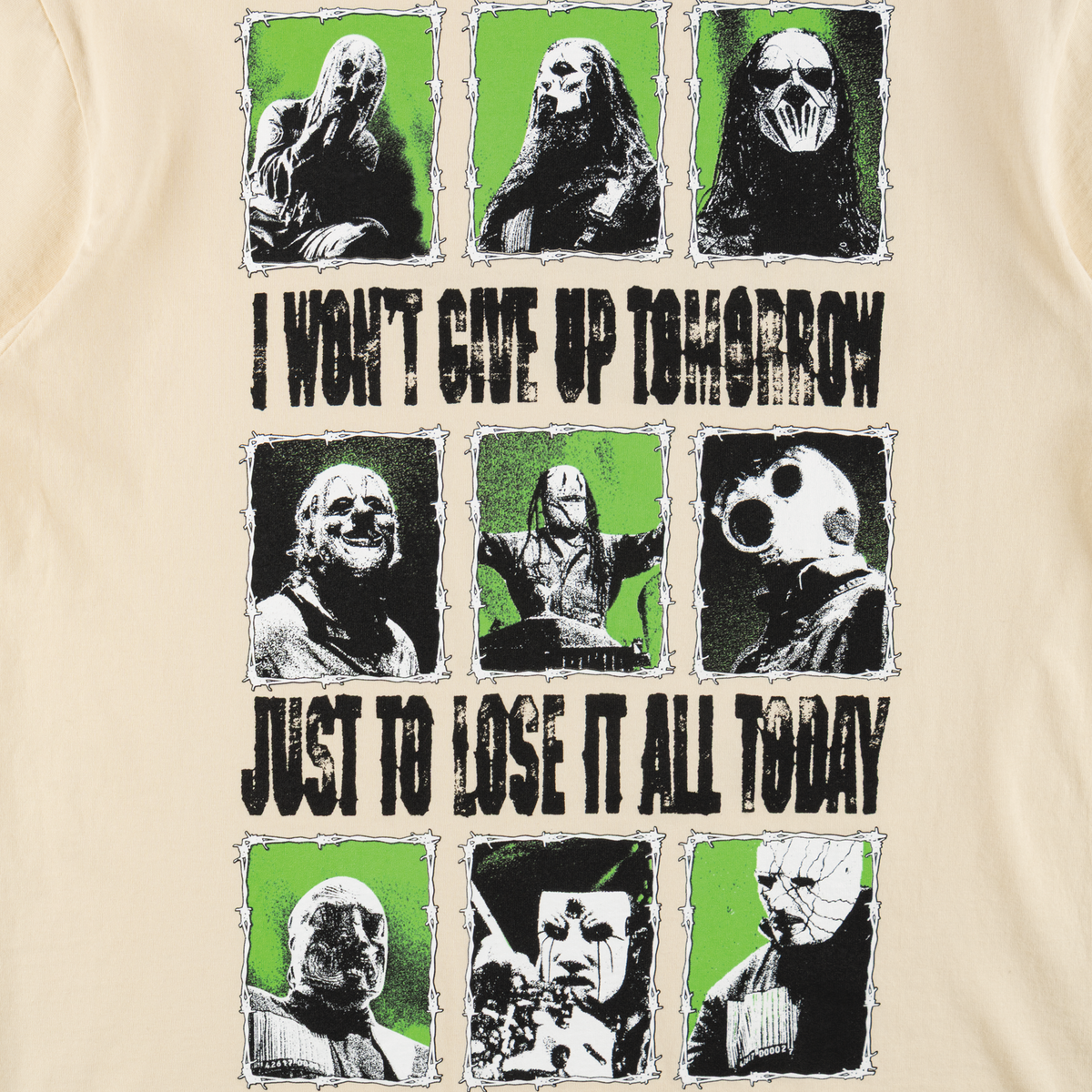 SLIPKNOT X WELCOME - Tomorrow Boxy Garment-Dyed Tee