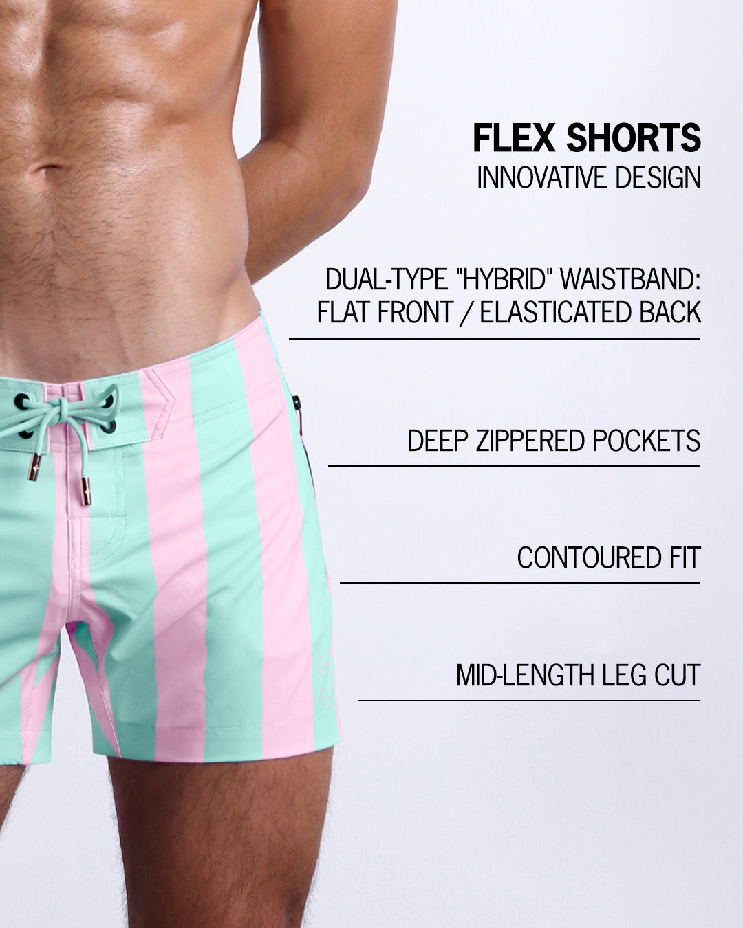 THE KEN (MALIBU EDITION) - Flex Shorts