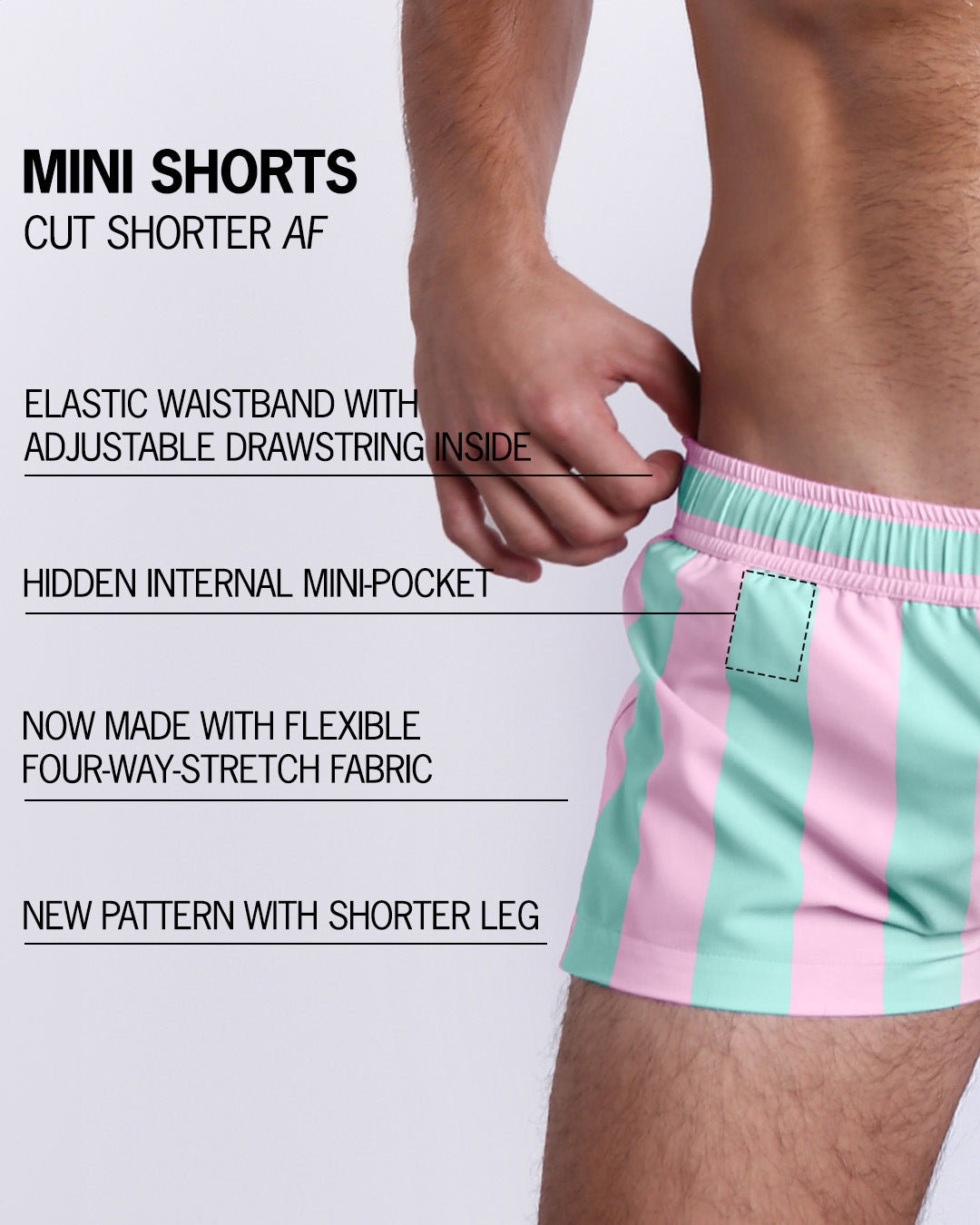 THE KEN (MALIBU EDITION) - Mini Shorts