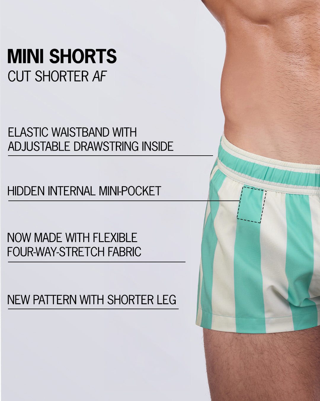 THE KEN (TULUM EDITION) - Mini Shorts