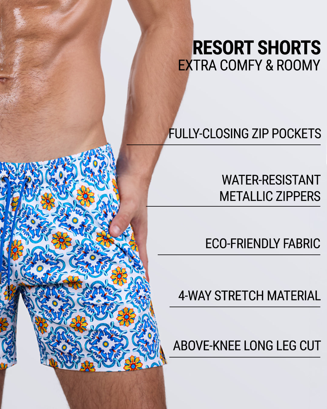 THE TILE IS HIGH - Resort Shorts | DC2