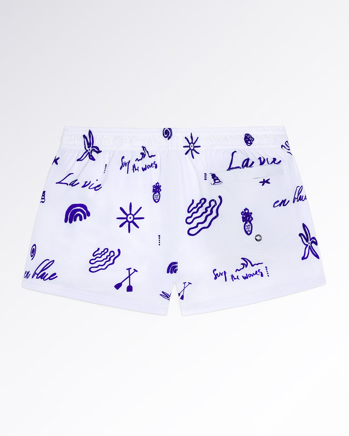 VIVA LA VIDA (BLUE) - Poolside Shorts | DC2