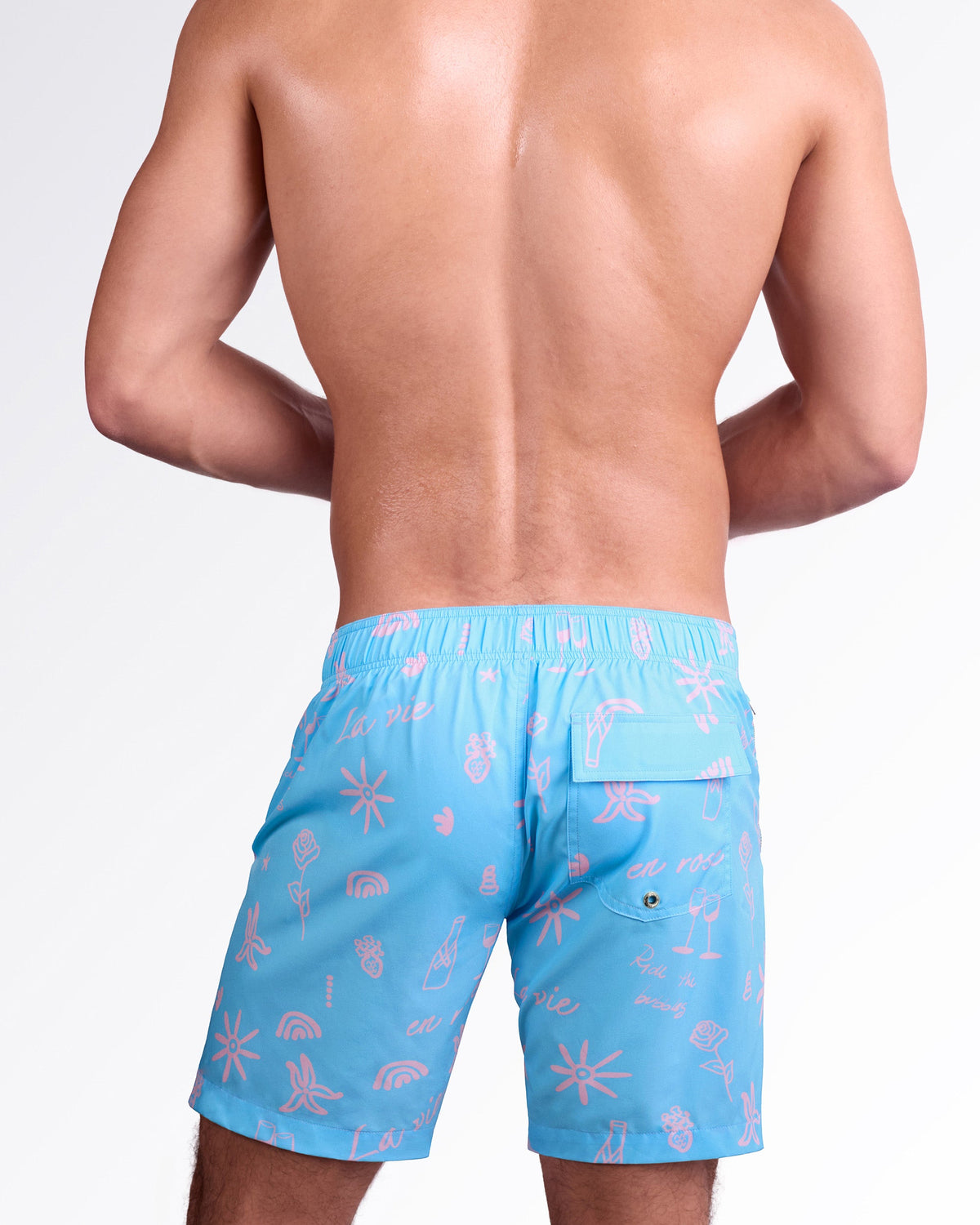 VIVA LA VIDA (EN ROSE) - Flex Boardshorts | DC2