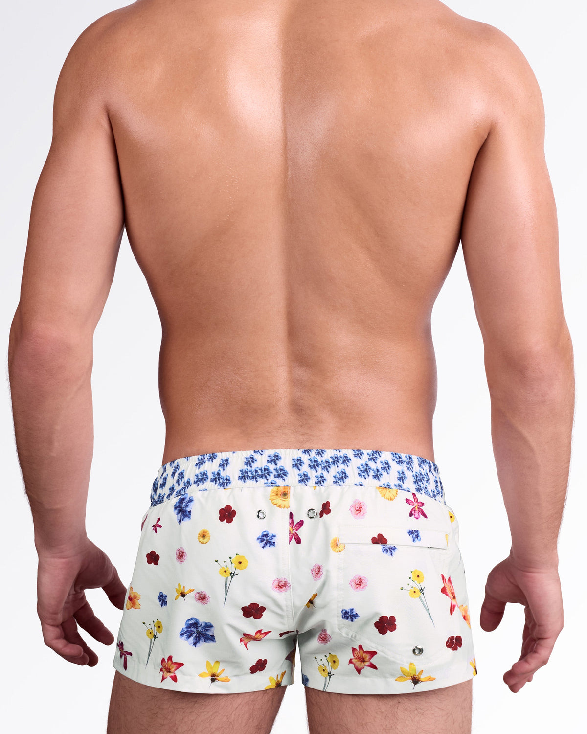 FLOWER POWERS (CREAM) - Mini Shorts | DC2