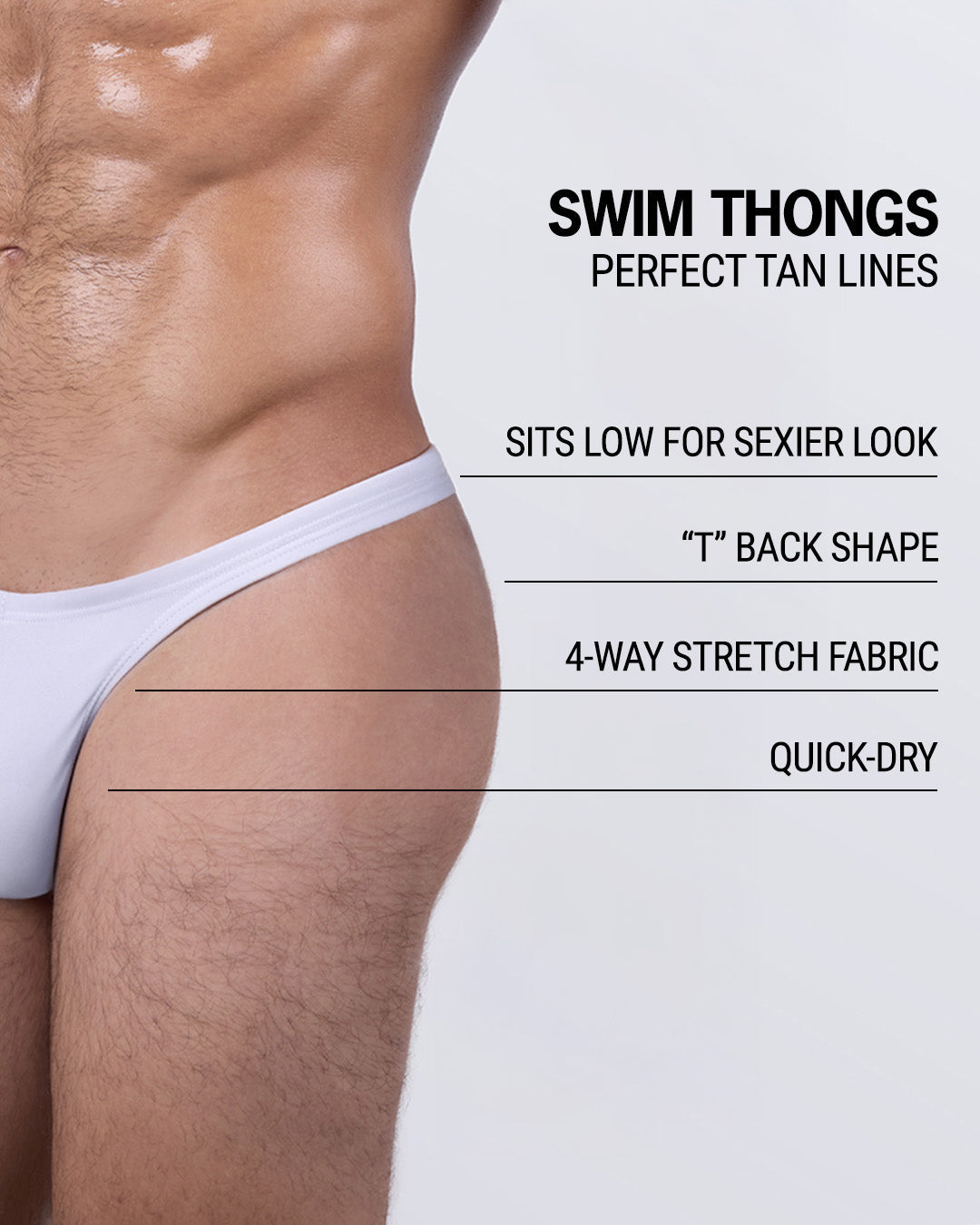 WHITE PARTY - Swim Thong | DC2