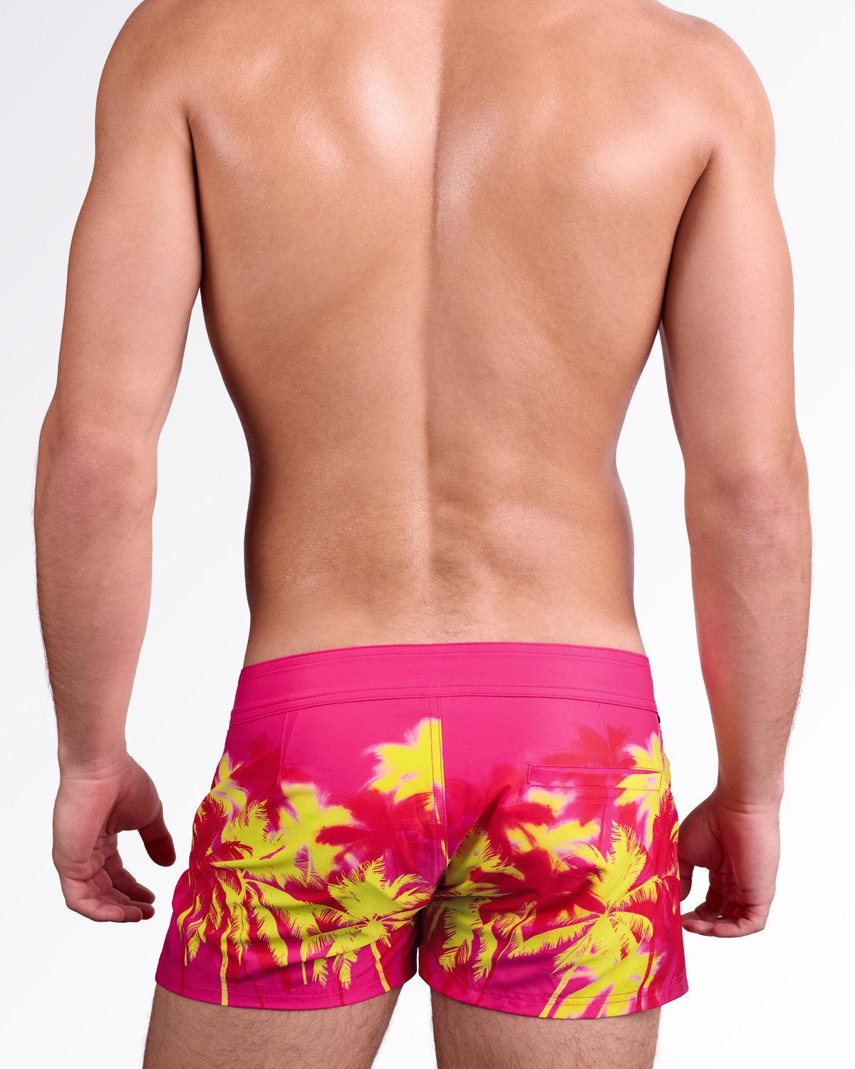 WUTHERING HEIGHTS (FUCSIA) - Beach Shorts
