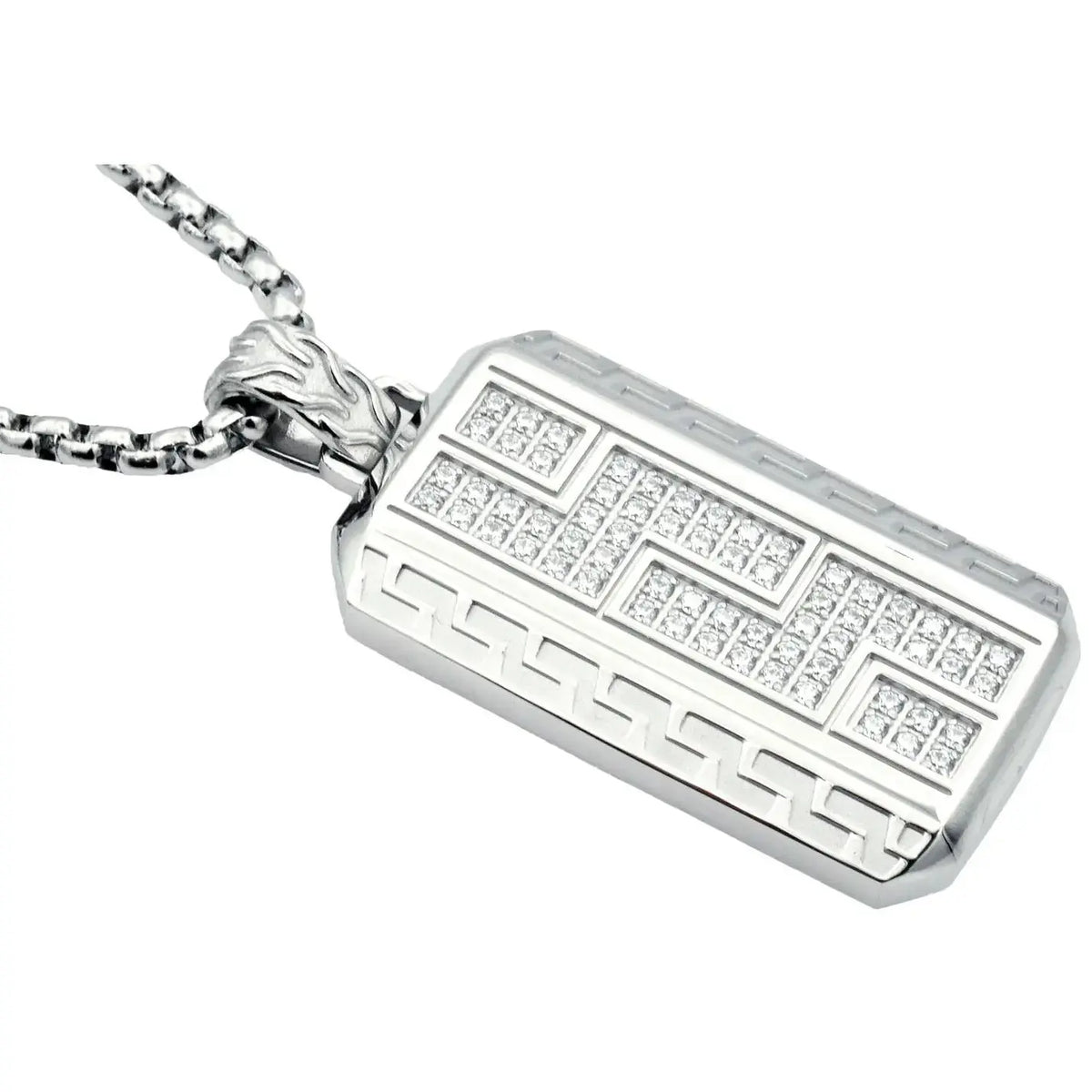 Dog Tag Pendant Necklace