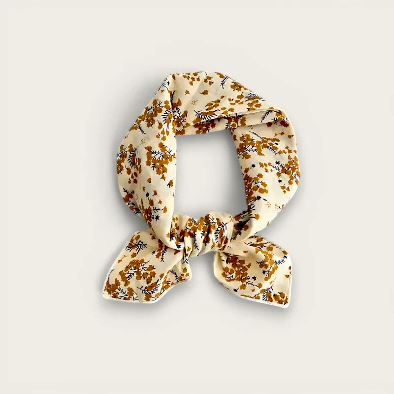 Beige Cotton Scarf