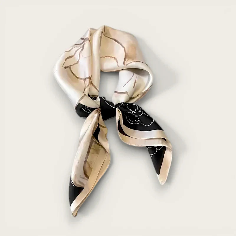 Beige Square Scarf