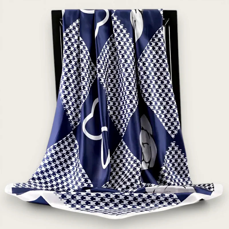 Big Blue Square Scarf
