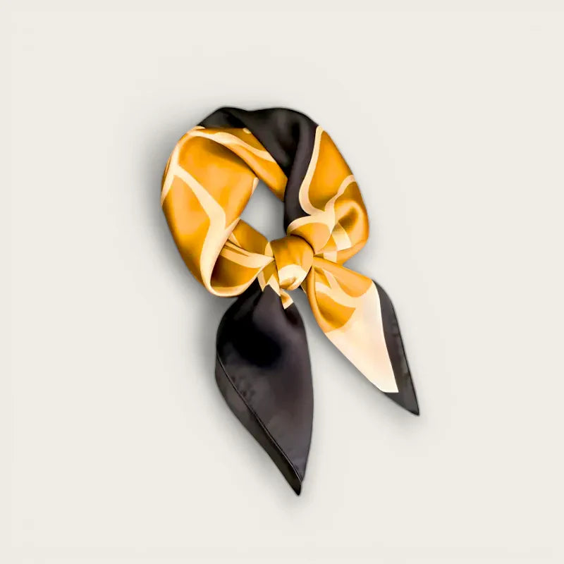 Black and Gold Scarf