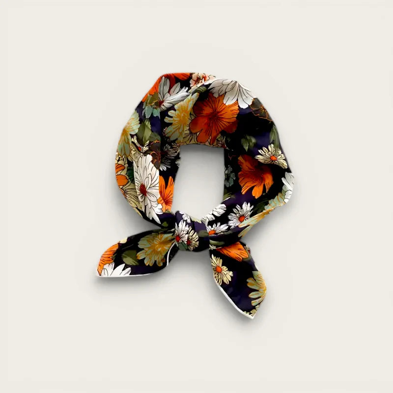 Black Cotton Scarf Women