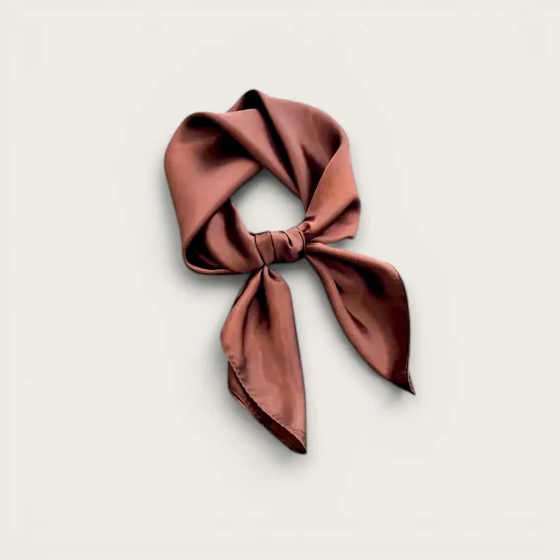Brown Head Scarf