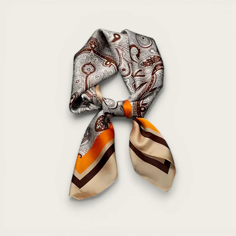 Brown Neck Scarf