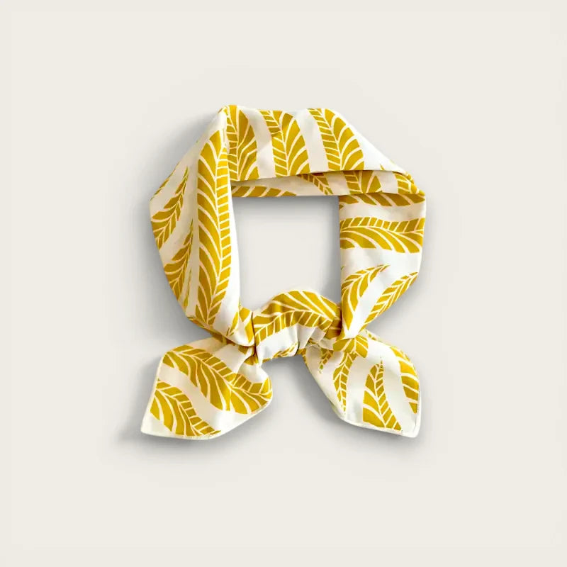 Cotton Striped Scarf