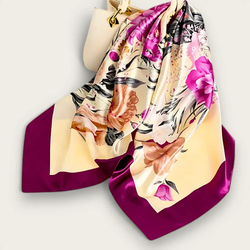 Elegant Large Square Scarf