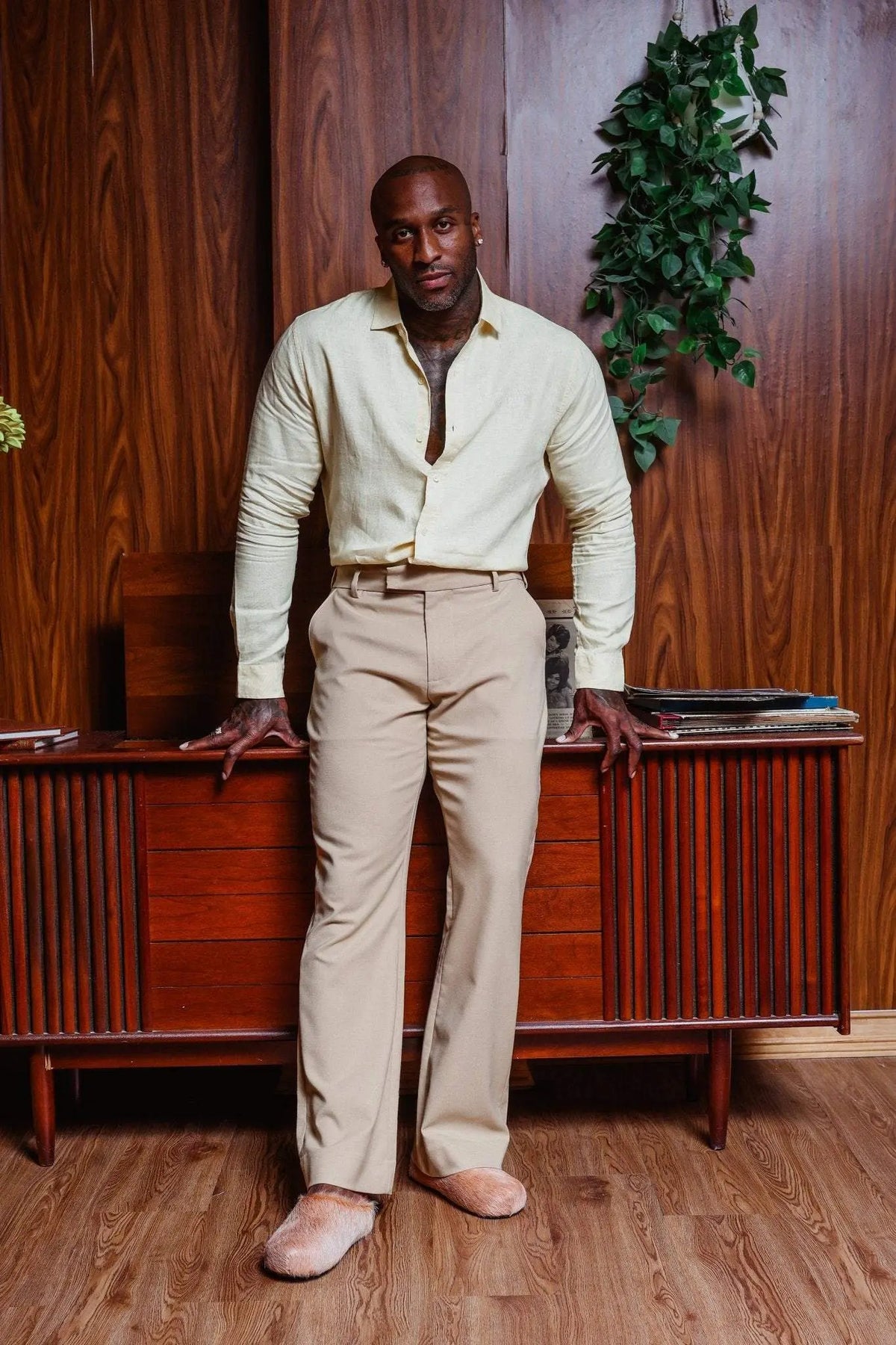 Slim Fit  Linen Shirt