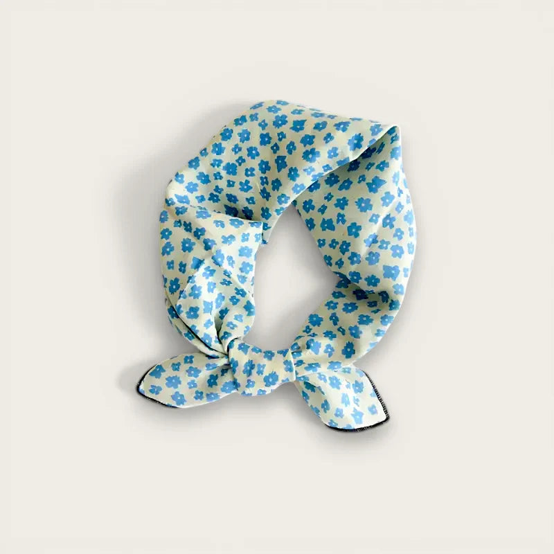 Floral Cotton Neck Scarf