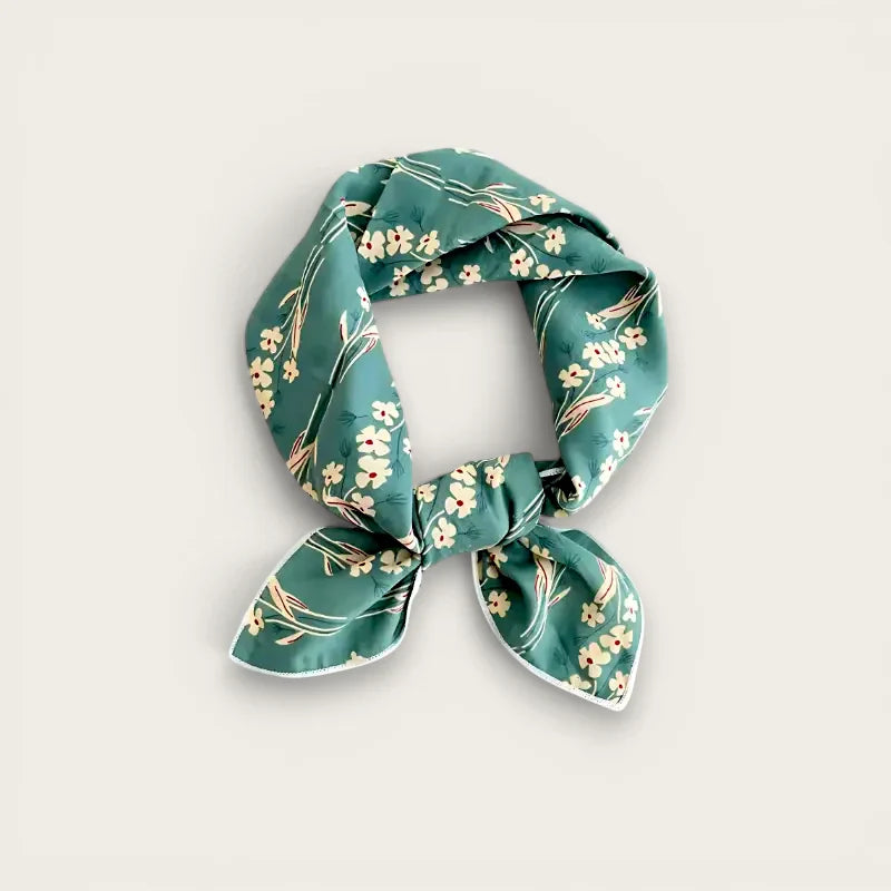 Forest Green Cotton Scarf