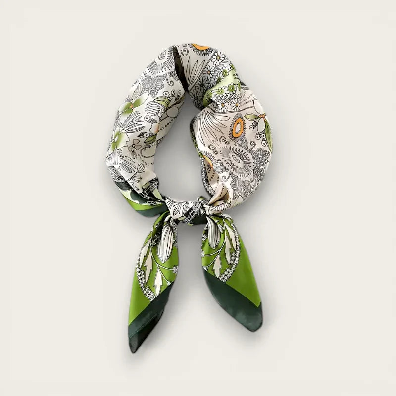 Green Square Scarf