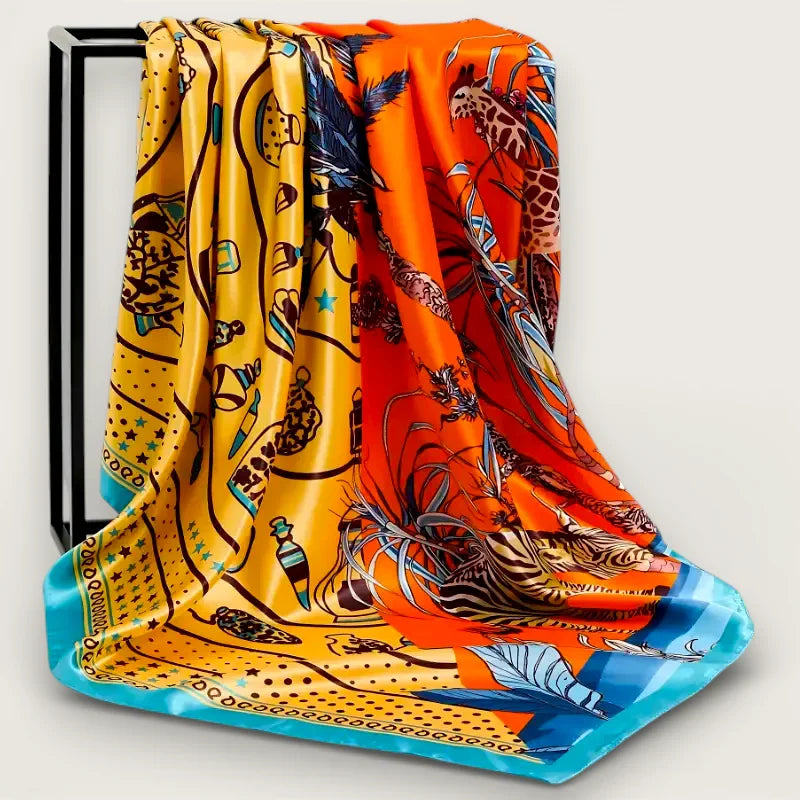 Large Animal Print Scarf