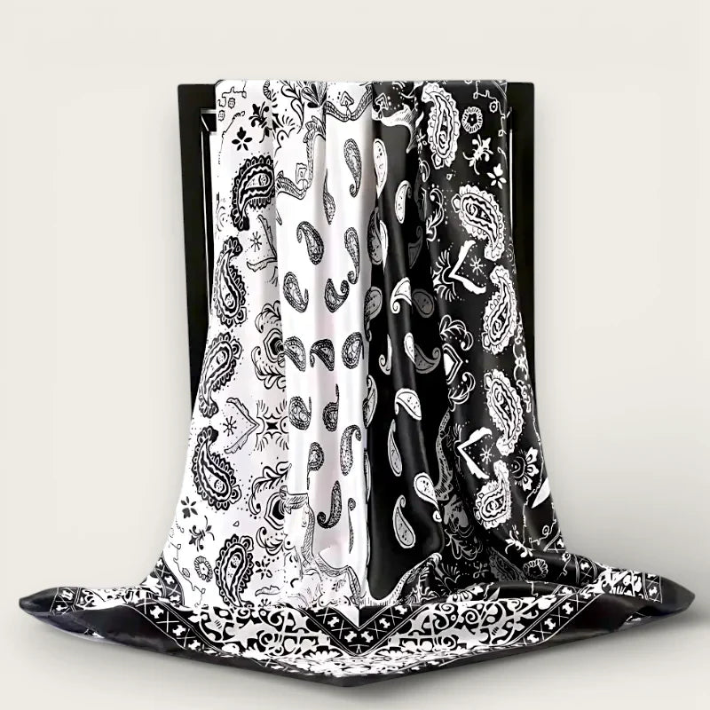 Large Black Scarf